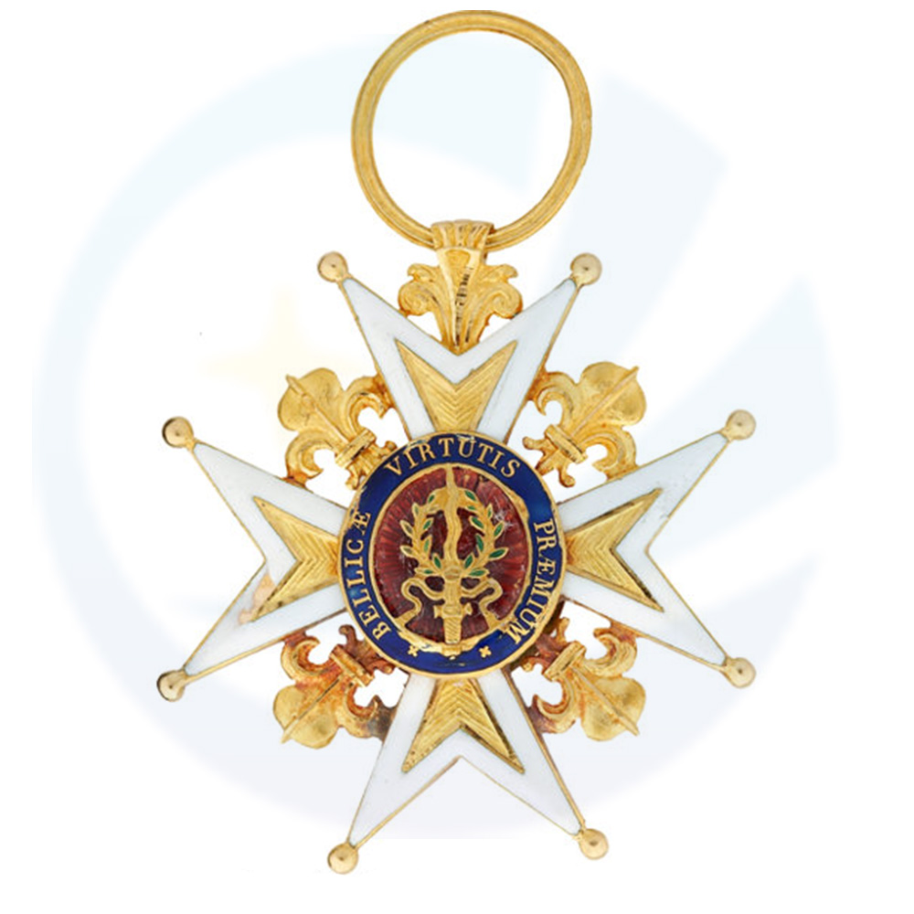 세인트 루이스의 왕실과 군사 질서의 십자가, Chevalier Honor Religion Medal Saint Badge