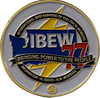 맞춤형 개인화 된 군사 명령 동전 Custom Ibew Challenge Coin