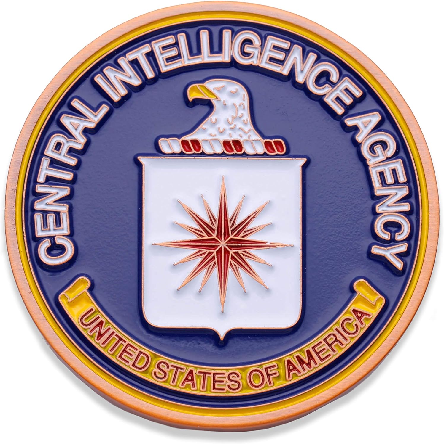 맞춤형 미국 정부 부서 중앙 정보국 챌린지 동전 CIA FBI DEA Challenge Coin