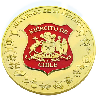 공장 도매 벌크 저렴한 커스텀 3D 블랙 칠레 동전 칠레 공군 챌린지 동전