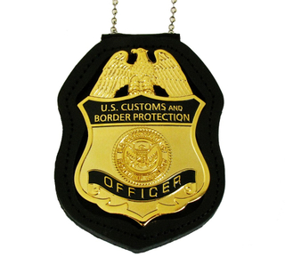 CBP 장교 미국 세관 및 국경 보호 배지 복제 영화 소품