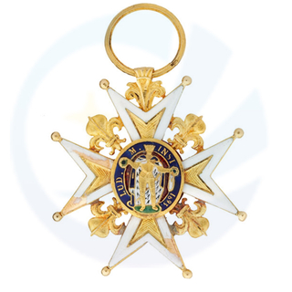 세인트 루이스의 왕실과 군사 질서의 십자가, Chevalier Honor Religion Medal Saint Badge