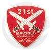 USMC 21st Marine Regiment Pin