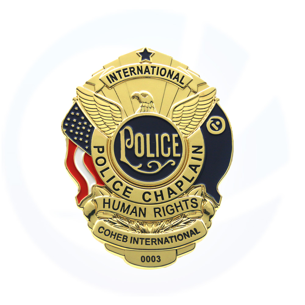 평화 판사 UN Lapel Pin Police Work Badge