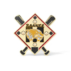 커스텀 아메리칸 야구 클럽 유니폼 번호 배지 금속 옷깃 핀 에나멜 야구 팀 모자 거래 핀