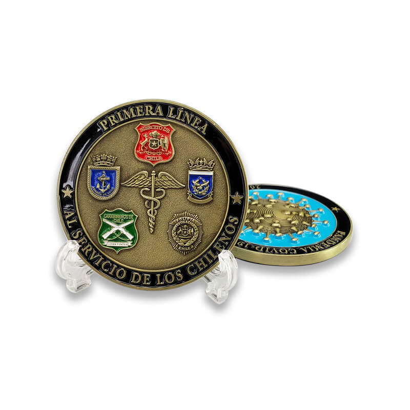 칠레 군사 도전 동전